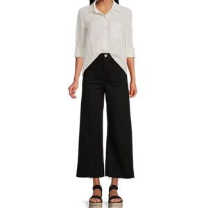 Dillards high rise crop denim